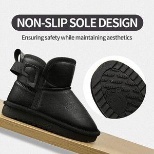 Boots Fur Lined Slip-On Boys and Girls  Size Toddler 8.0